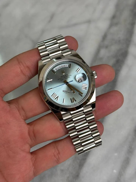 RLX - Day Date Sky Blue Dial