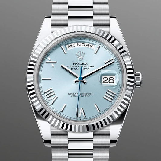 RLX - Day Date Sky Blue Dial