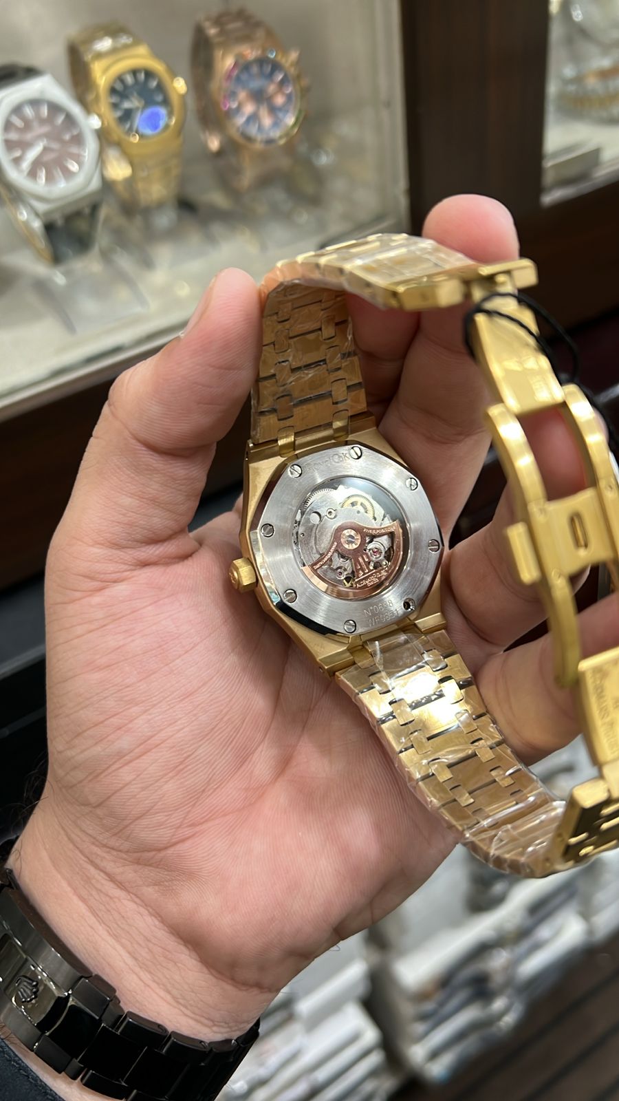 AP - Royal Oak - Gold Black Dial
