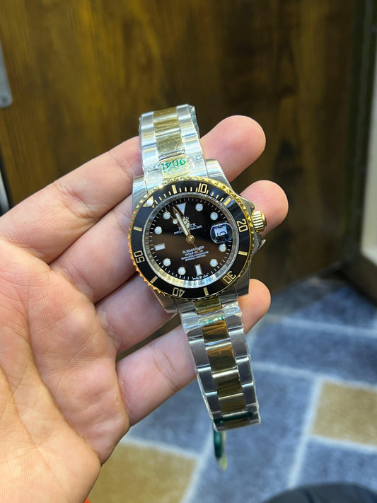 RLX - Submariner Two-Tone Black Dial