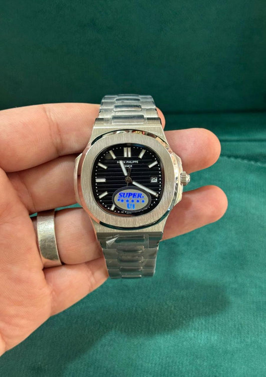 PP - Nautilus Silver Black