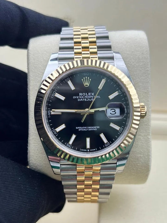 RLX - Datejust Two-Tone Black Dial
