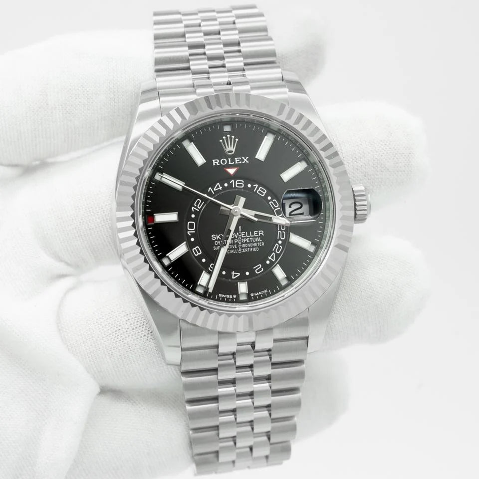 RLX - Sky Dweller Silver Black - AAA Quality
