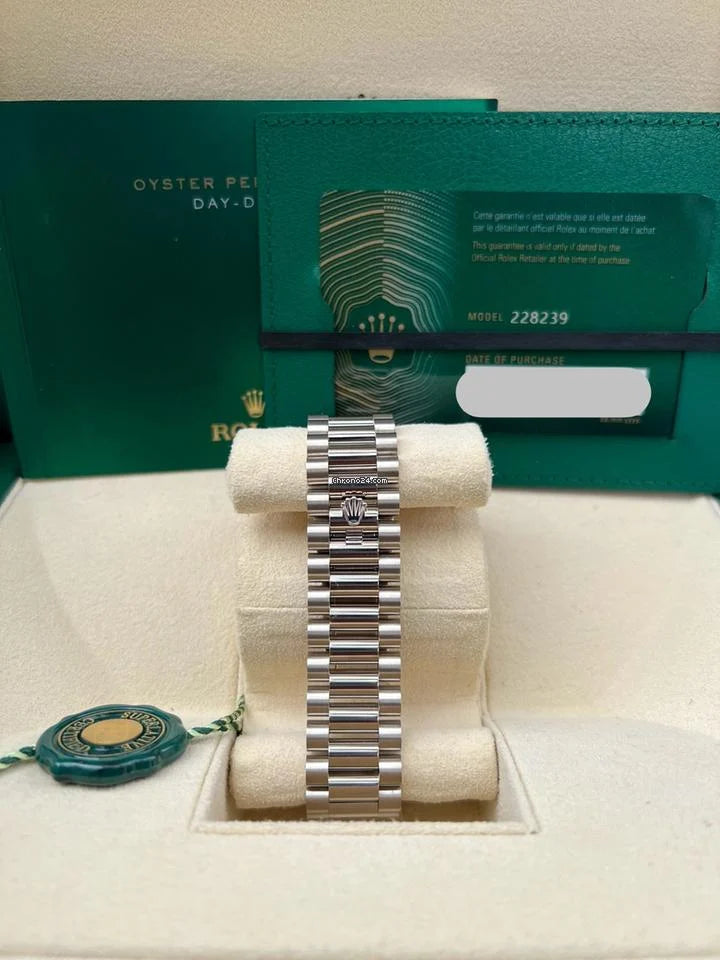 RLX - Day Date Olive Green Dial