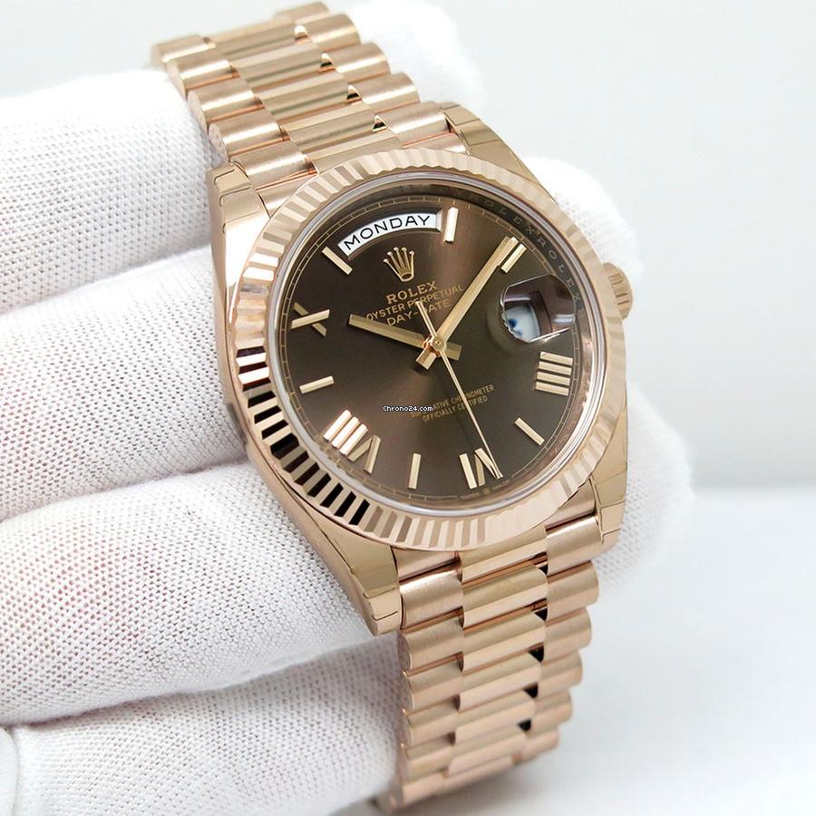 RLX - Day Date Gold Brown