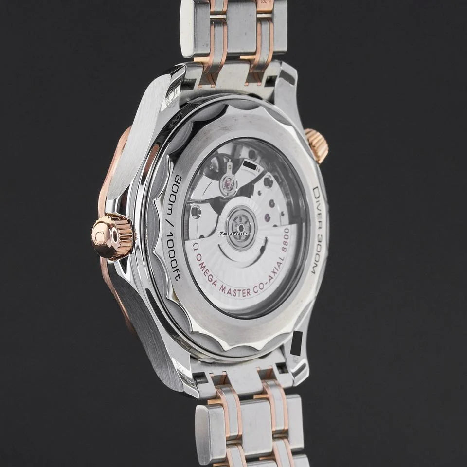 OMGA - Seamaster Two-Tone Black Dial