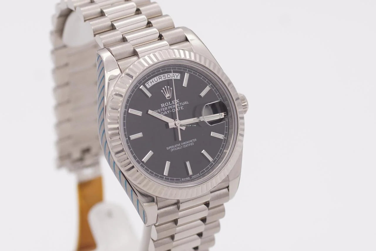 RLX - Day Date Black Dial