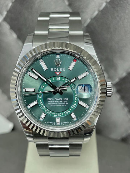 RLX - Sky Dweller Green Dial